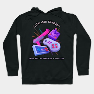 Retro Joystick Gamer Hoodie